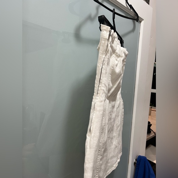 Pull&Bear White denim mini dress - Picture 13 of 14